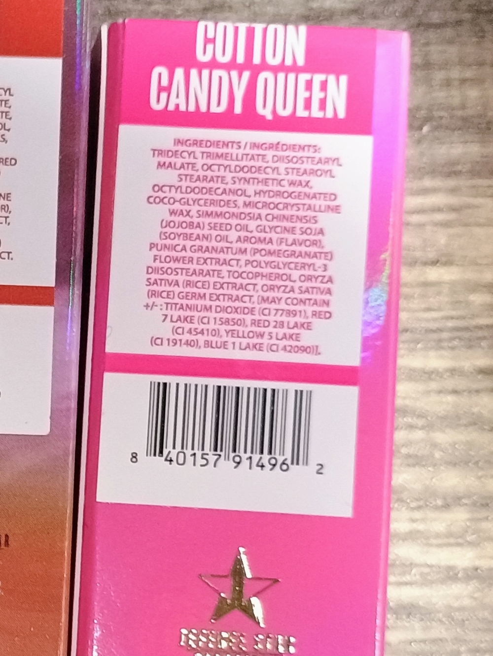 Jeffree Star Cosmetics Shiny Velvet Trap⭐ Cotton Candy Queen